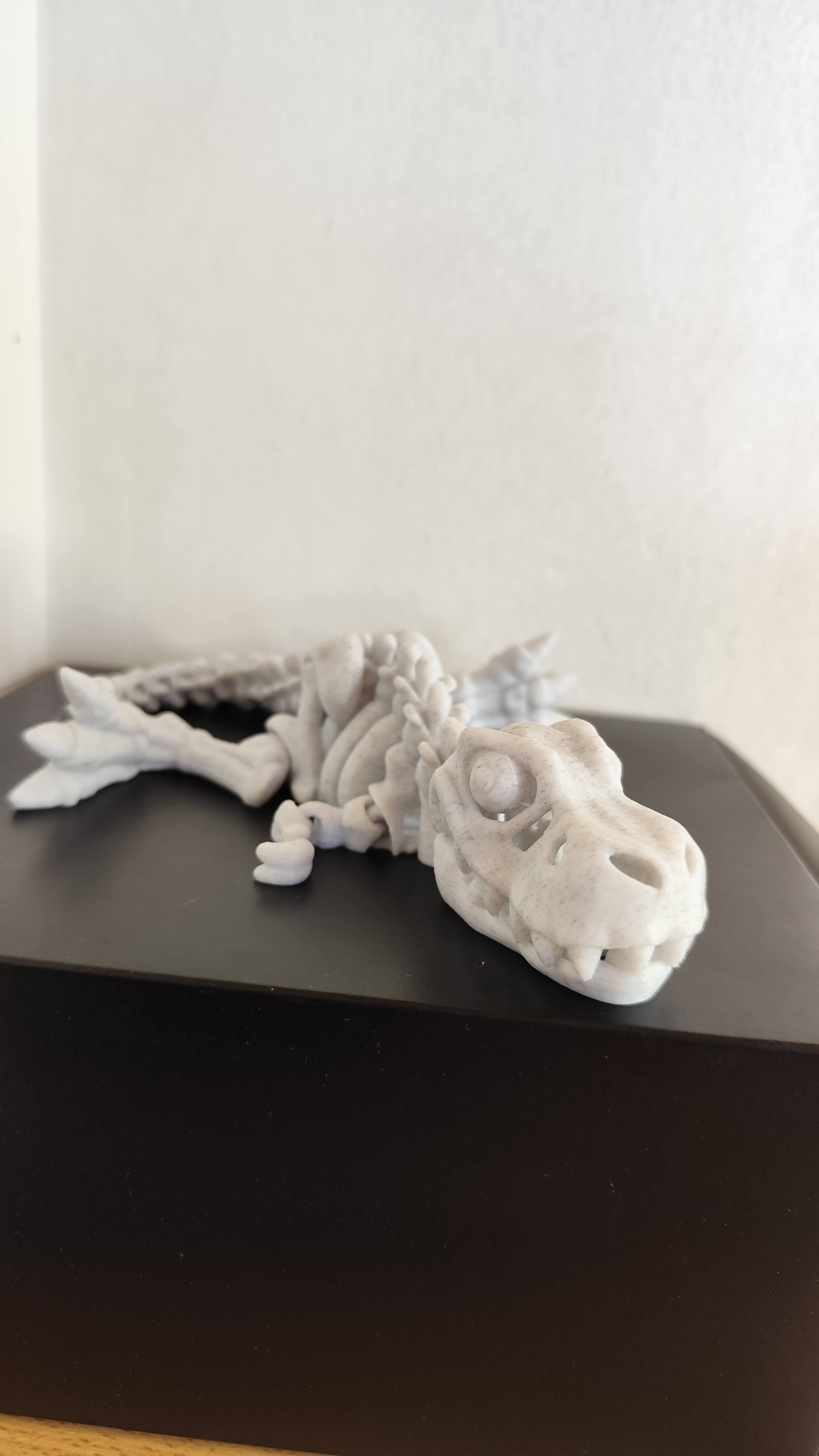 imagen de una impresion en 3D de Esqueleto de Dinosaurio